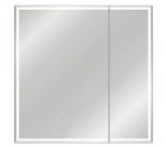 Зеркало-шкаф Style Line Квартет 80 с подсветкой