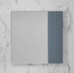 Зеркальный шкаф Style Line Стокгольм 70 графит софт