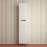 Пенал Style Line Остин 36 см напольный 1 ящик белый эмаль PLUS