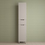  Пенал Style Line Остин 36 см напольный 1 ящик крем эмаль PLUS