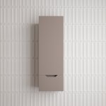 Пенал Style Line Остин 36 см подвесной 1 ящик тауп темный эмаль PLUS