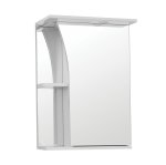 Зеркальный шкаф Style Line Эко Стандарт Виола 50/С белый