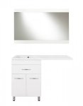 Комплект мебели Style Line Валеро 120 L Люкс Plus белый